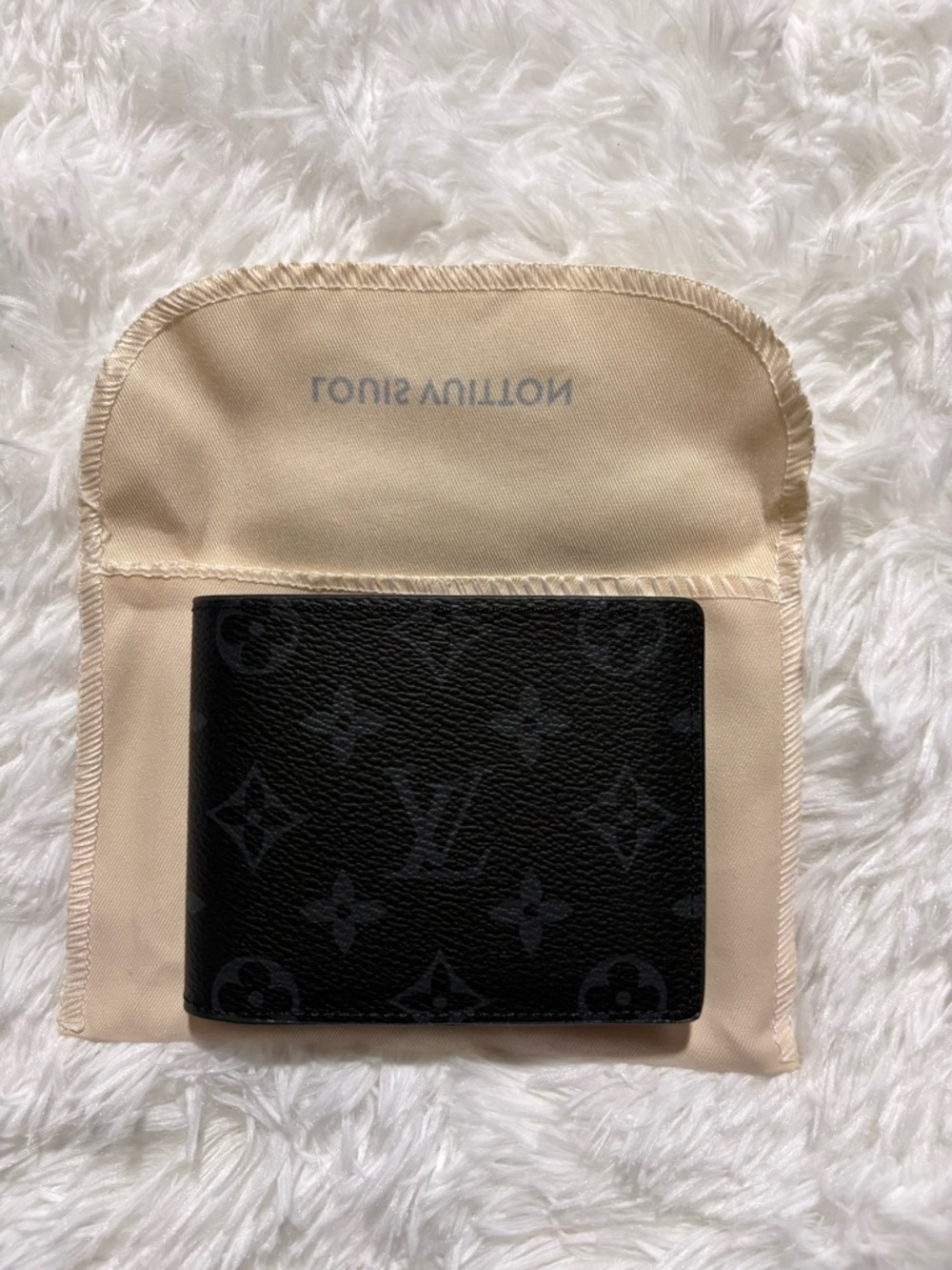 Louis Vuitton Black Monogram Money Clip Wallet - Picture 5 of 5